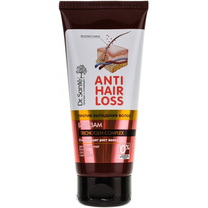 Бальзам для волос Dr.Sante Anti Hair Loss против выпадения волос, 200 мл - 